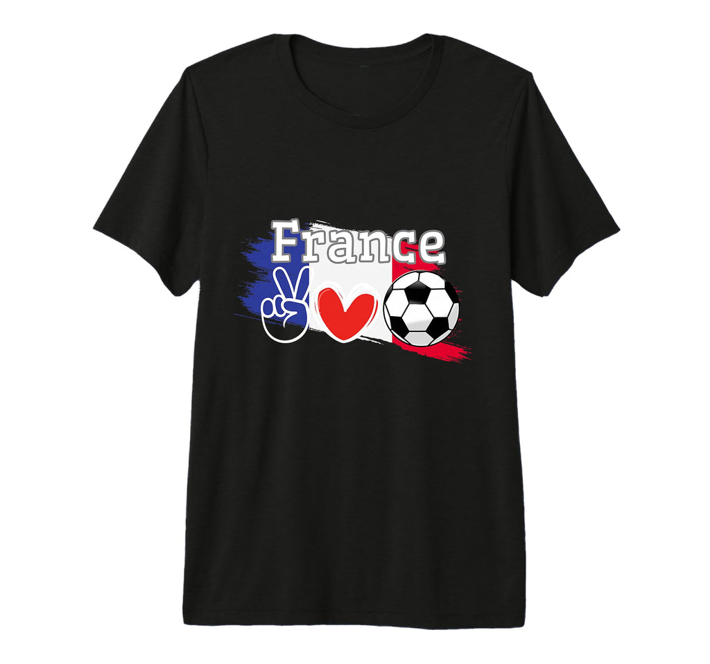 France Flags World Lovers France Love T-Shirt - Custom Art Print Men Women