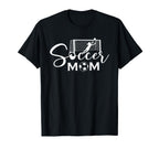 Soccer Mom Funny Soccer Season T-Shirt - Minimalist Print for Adults
