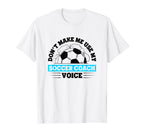 Coaching Soccer Dad Coach Soccer Coach T-Shirt - Streetwear Style Men Women