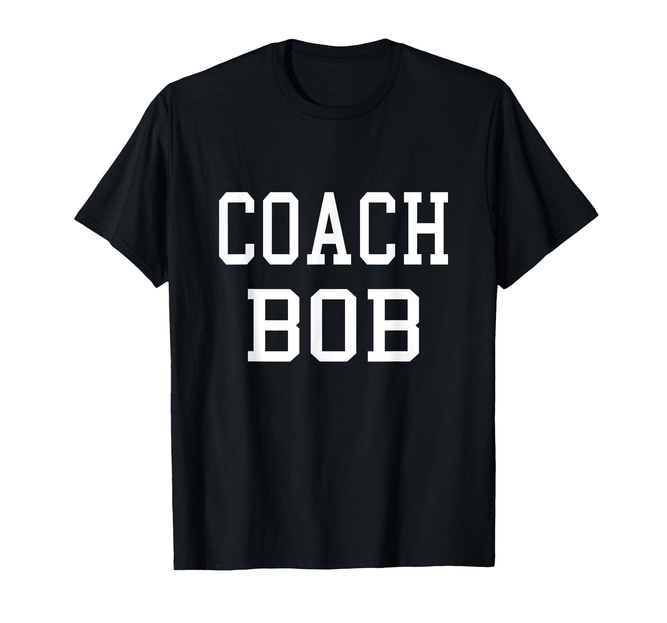 Coach Bob Custom Football Soccer T-Shirt - Aesthetic Graphic for Adults