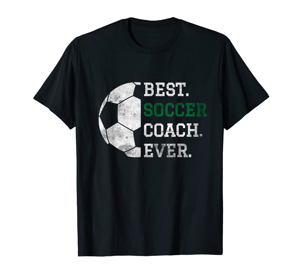 Mens Best Soccer Coach Ever Soccer Coach T-Shirt - Custom Art Print Unisex