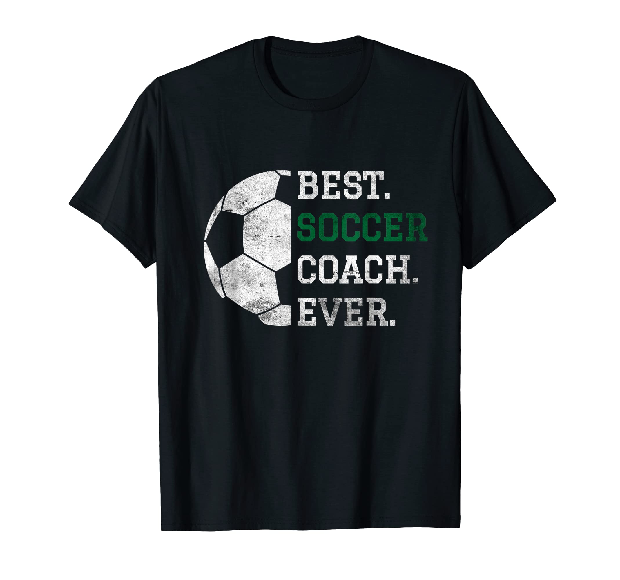 Mens Best Soccer Coach Ever Soccer Coach T-Shirt - Custom Art Print Unisex