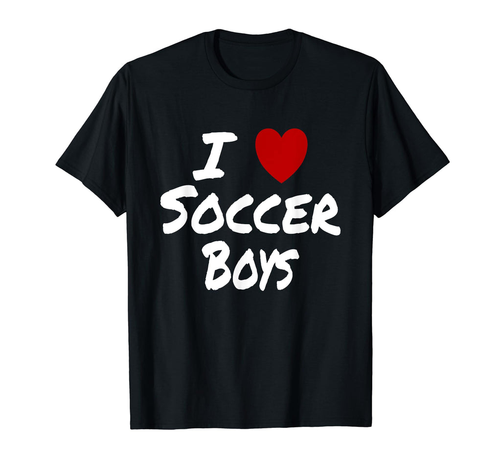 I Heart Love Soccer Hot Sexy Athletic T-Shirt - Novelty Apparel Men Women
