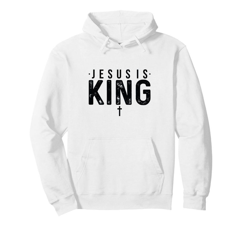 Jesus Is King Hoodie - Casual Everyday Wear Men Women