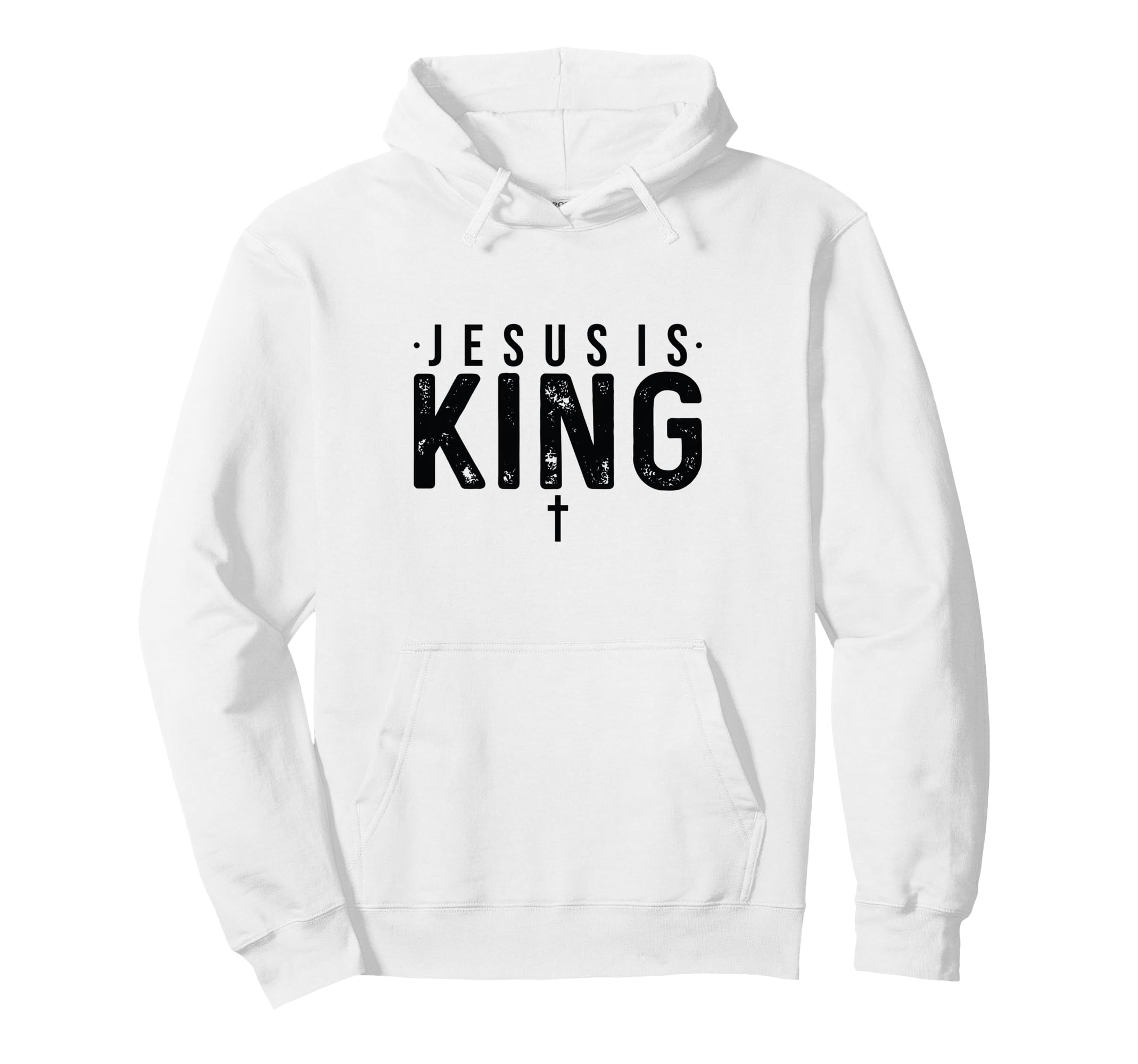 Jesus Is King Hoodie - Casual Everyday Wear Men Women
