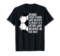 Behind Every Player Father T-Shirt - Casual Everyday Wear Men Women