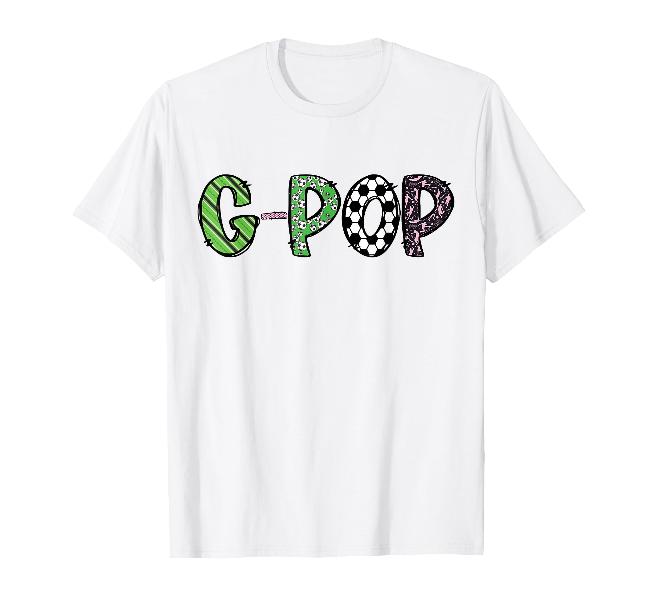 Soccer G Pop Funny Soccer Birthday T-Shirt - Custom Art Print Unisex