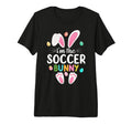 Im Soccer Bunny Matching Family Easter T-Shirt - Graphic Print Men Women