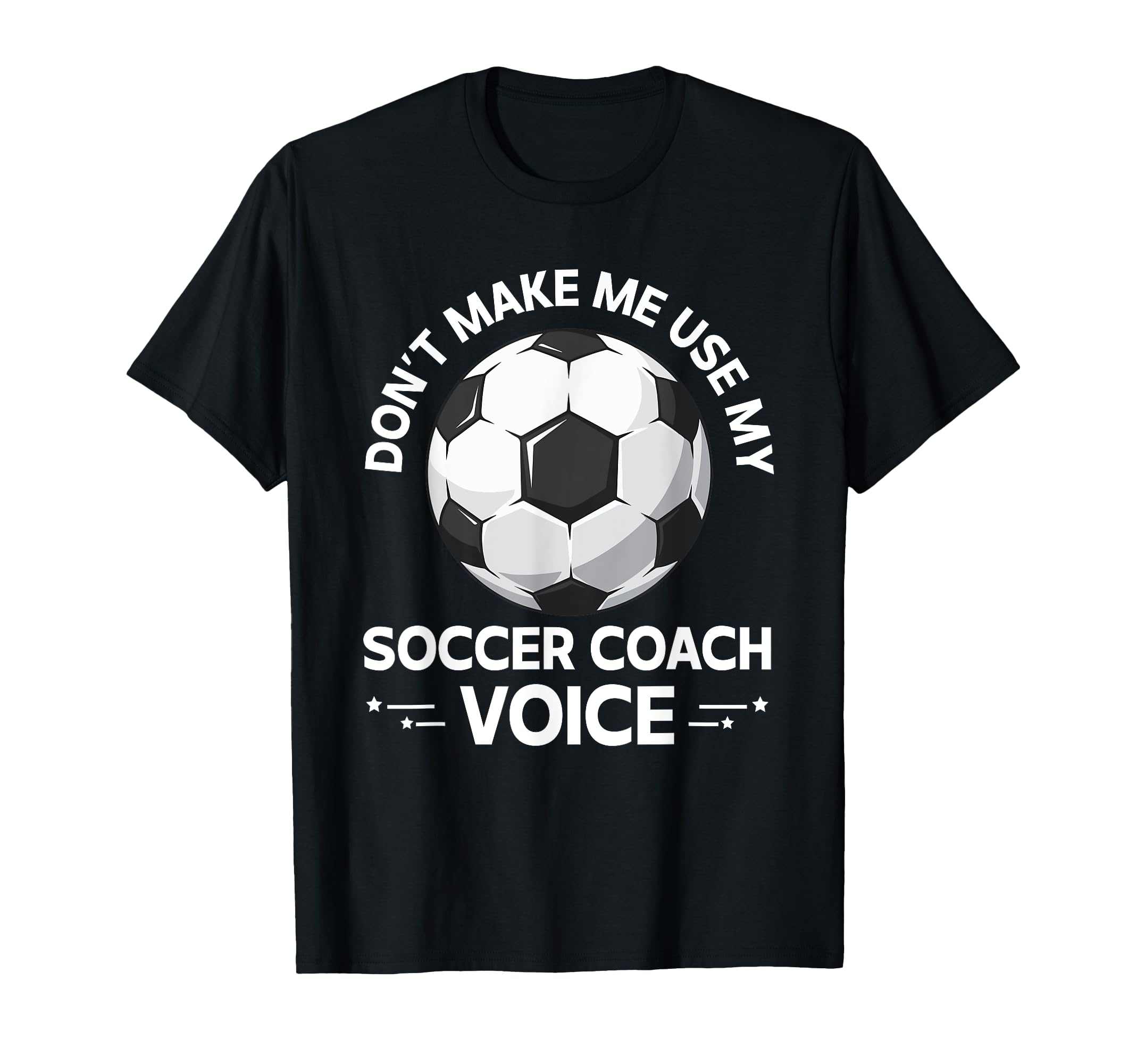 Coaching Soccer Dad Coach Soccer T-Shirt - Custom Art Print for Adults