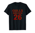 Gulls Soccer 26 T-Shirt - Graphic Print Men Women