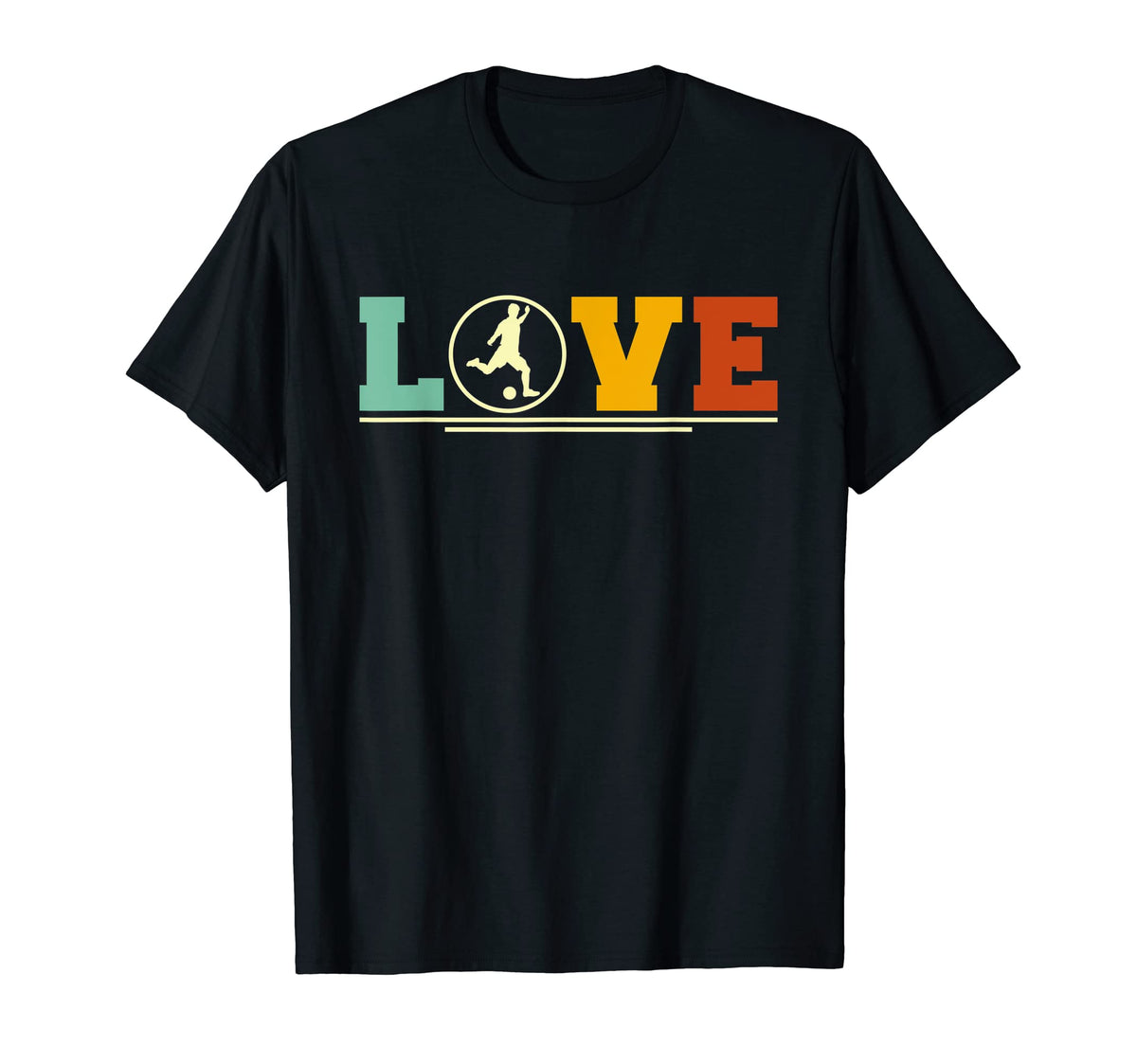 Love Soccer Player Coach Trainer Training T-Shirt - Graphic Print Unisex