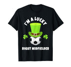Soccer Right Midfielders Im Lucky T-Shirt - Streetwear Style for Adults
