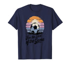 Soccer Sunset Football Passion Vibes T-Shirt - Trendy Graphic Men Women