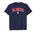 U S Soccer Arch Over Navy Uswnt T-Shirt - Casual Everyday Wear Men Women