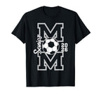 Senior Soccer Mom 2026 Graduation T-Shirt - Fun Novelty Design for Adults