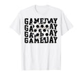 Game Day Soccer Lover Trendy Coquette T-Shirt - Graphic Print Men Women