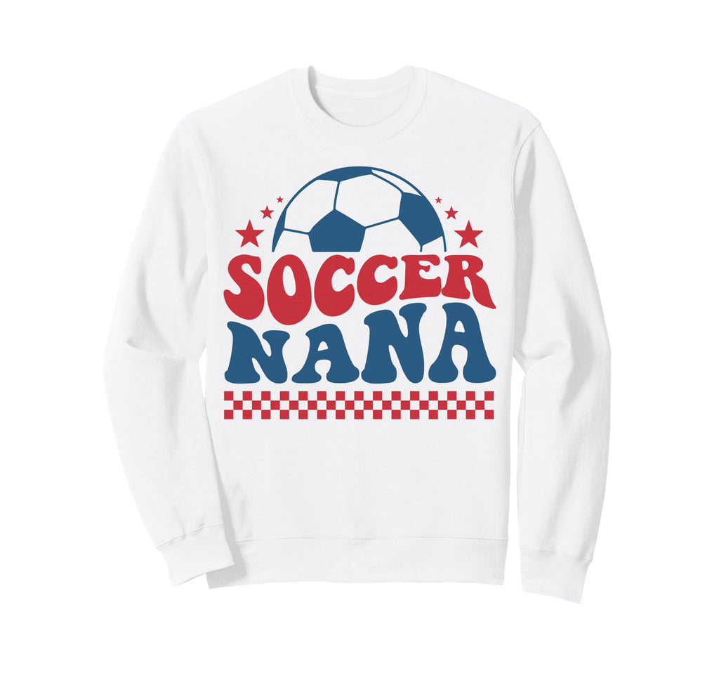 Soccer Nana Grandma Soccer Fan Sweatshirt - Trendy Graphic Men Women