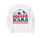 Soccer Nana Grandma Soccer Fan Sweatshirt - Trendy Graphic Men Women