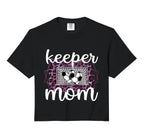 Proud Soccer Goalkeeper Mom Soccer T-Shirt - Trendy Graphic for Adults