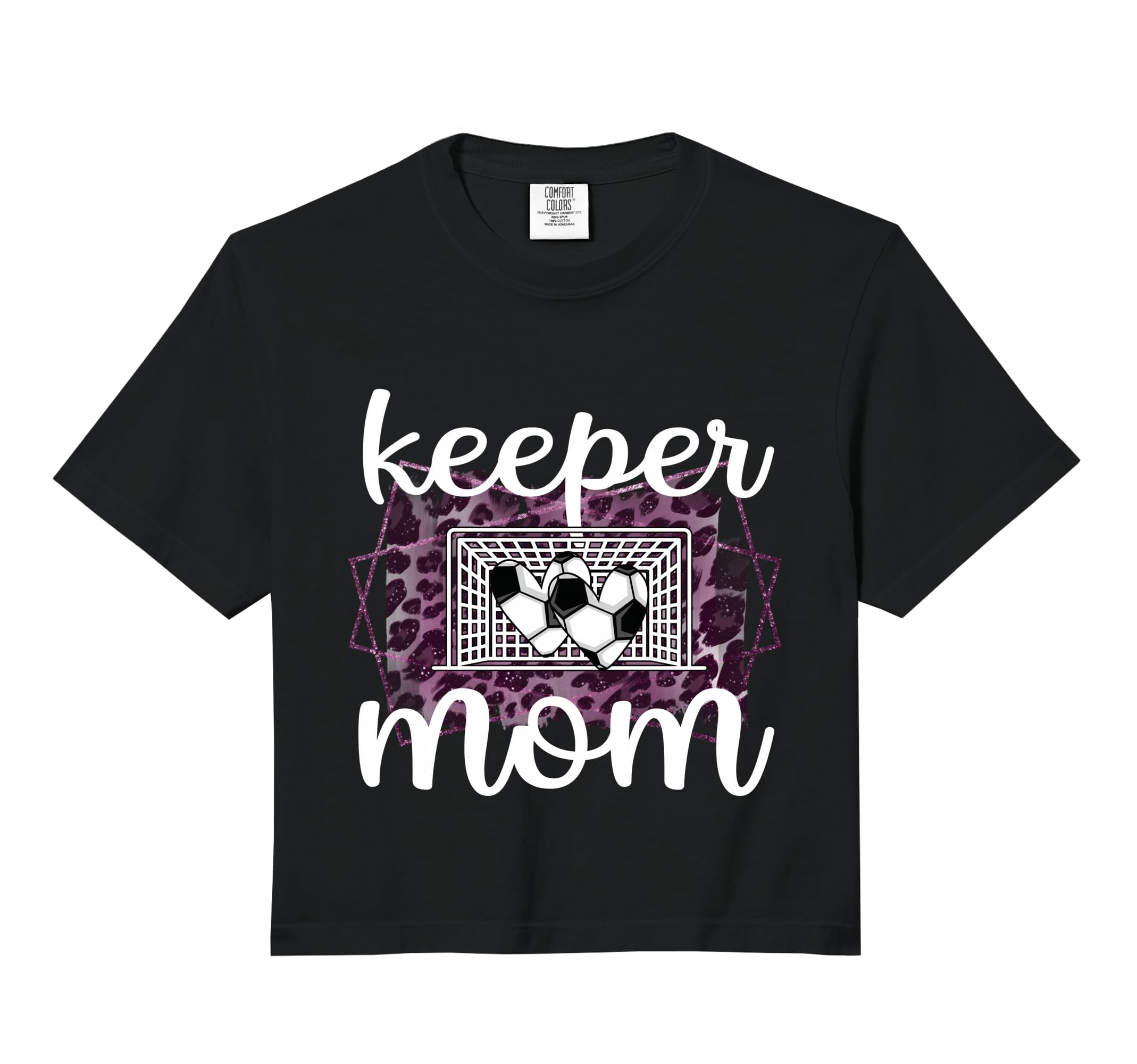 Proud Soccer Goalkeeper Mom Soccer T-Shirt - Trendy Graphic for Adults