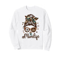 Soccer Mom Coffee Lover Messy Sweatshirt - Aesthetic Graphic for Adults