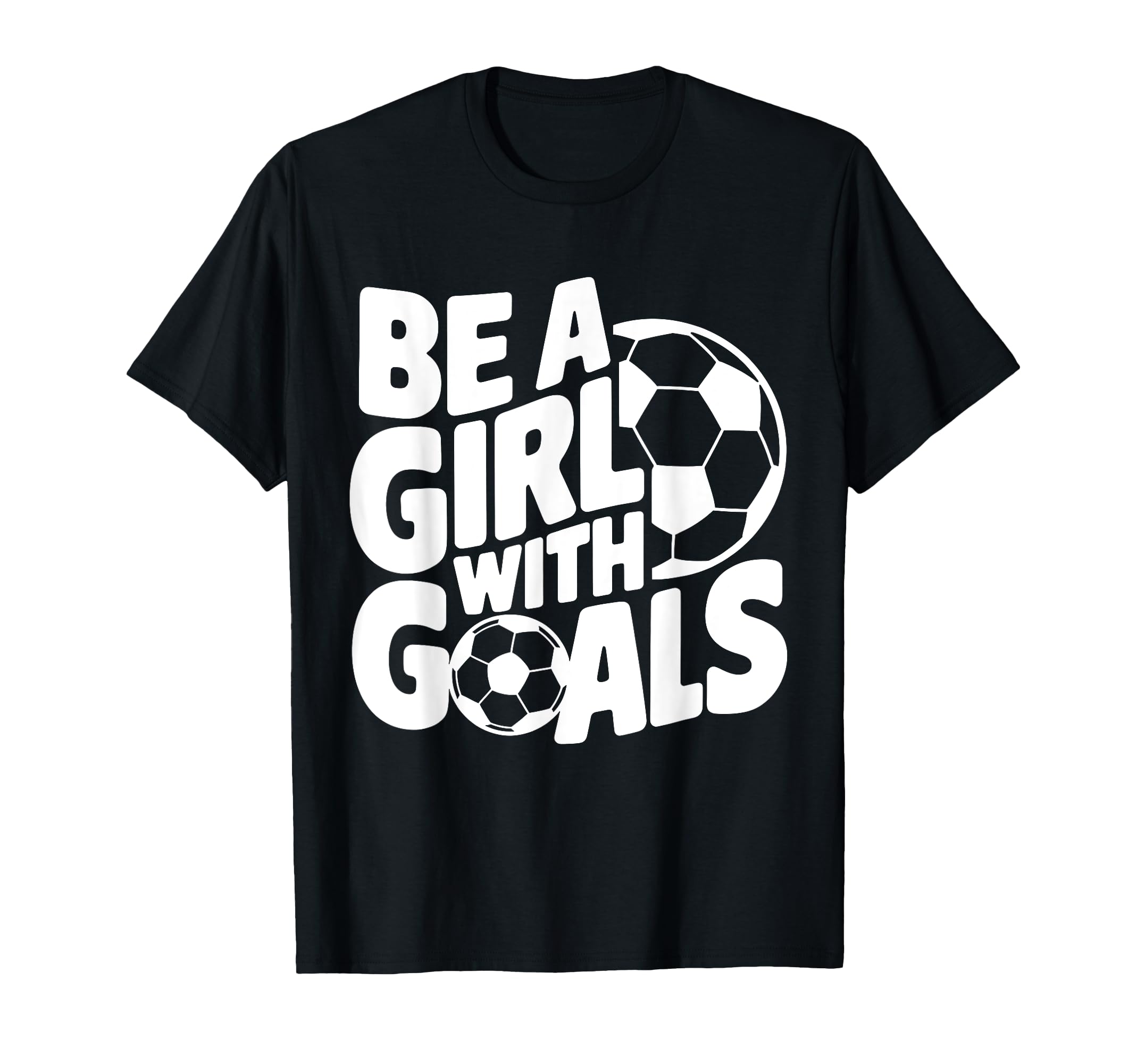 Be Goals Soccer Player Soccer T-Shirt - Streetwear Style for Adults
