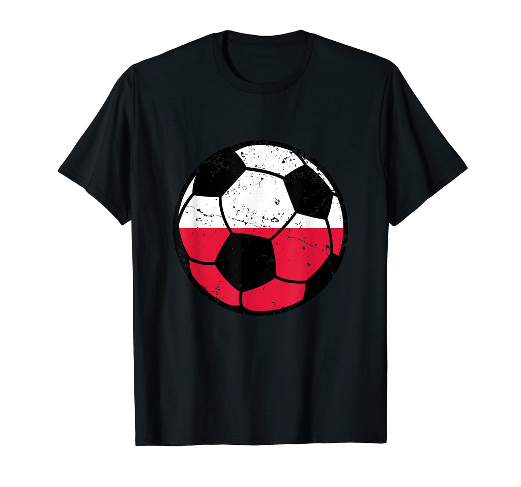 Poland Flag Soccer Fans Football Lovers T-Shirt - Unique Graphic Unisex