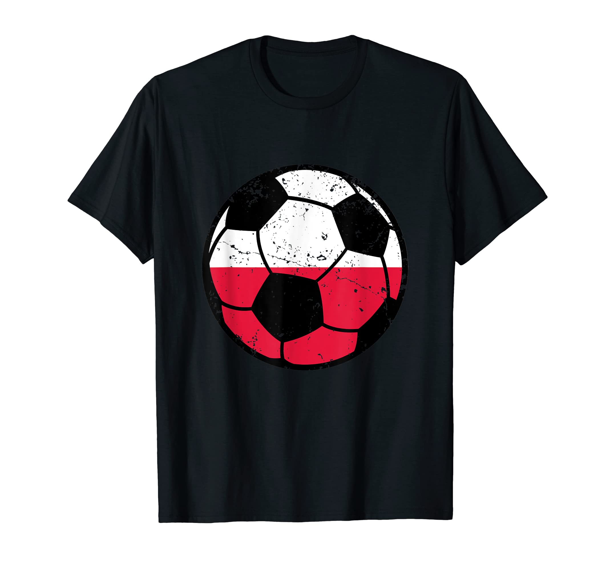 Poland Flag Soccer Fans Football Lovers T-Shirt - Unique Graphic Unisex
