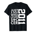 2011 Just Who Loves Soccer 15Th T-Shirt - Trendy Graphic for Adults