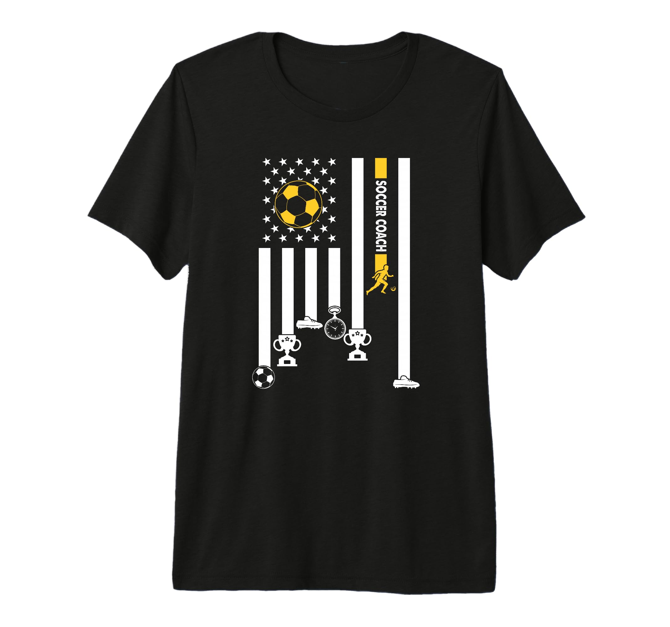 Mens Soccer Coaching Training Trainer T-Shirt - Novelty Apparel Men Women