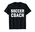 Soccer Coach Soccer Trainer Coaching T-Shirt - Aesthetic Graphic for Adults