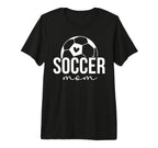 Soccer Mom Soccer Player Mom Soccer Mama T-Shirt - Custom Art Print Unisex