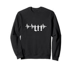 Table Football Heartbeat Sweatshirt - Casual Everyday Wear for Adults