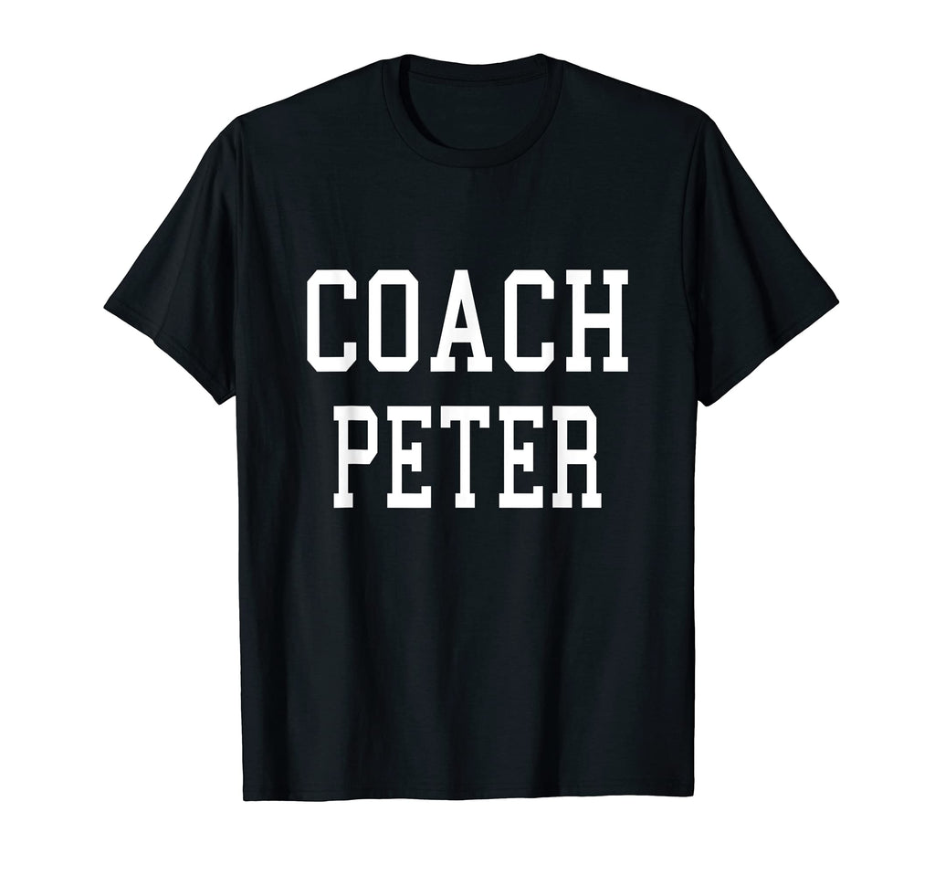 Coach Peter Custom Football Soccer T-Shirt - Minimalist Print Men Women