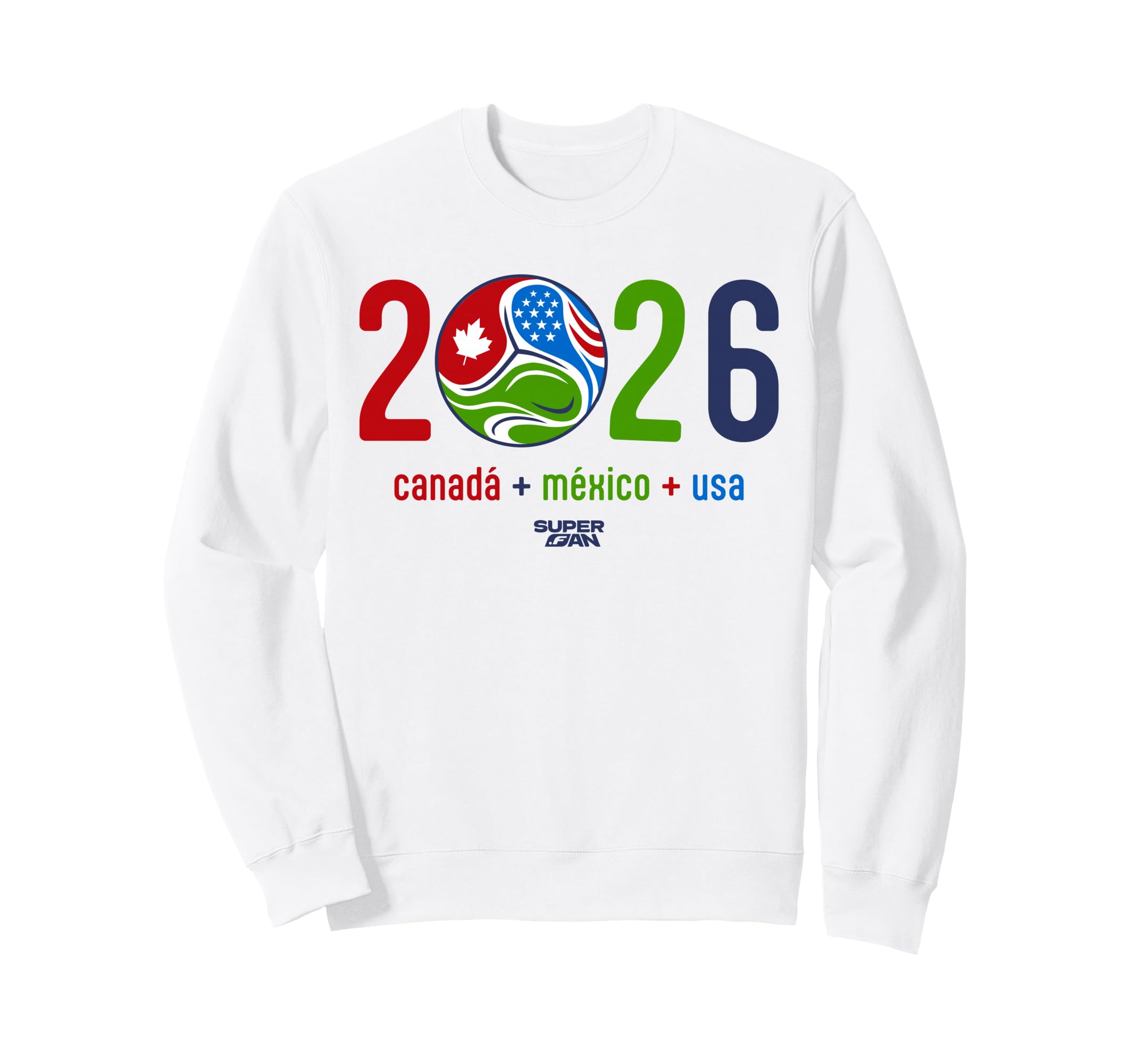 Superfan Global Cup 2026 Host Sweatshirt - Unique Graphic for Adults