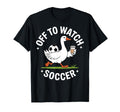 Off To Watch Soccer Goose Coffee T-Shirt - Custom Art Print for Adults