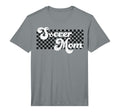 Mens Soccer Mom Soccer Mama Checkered T-Shirt - Fun Novelty Design Unisex