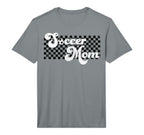 Mens Soccer Mom Soccer Mama Checkered T-Shirt - Fun Novelty Design Unisex
