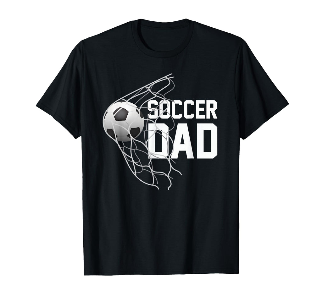 Soccer Dad Football Futbol Parents Goal T-Shirt - Aesthetic Graphic Unisex