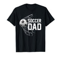 Soccer Dad Football Futbol Parents Goal T-Shirt - Aesthetic Graphic Unisex