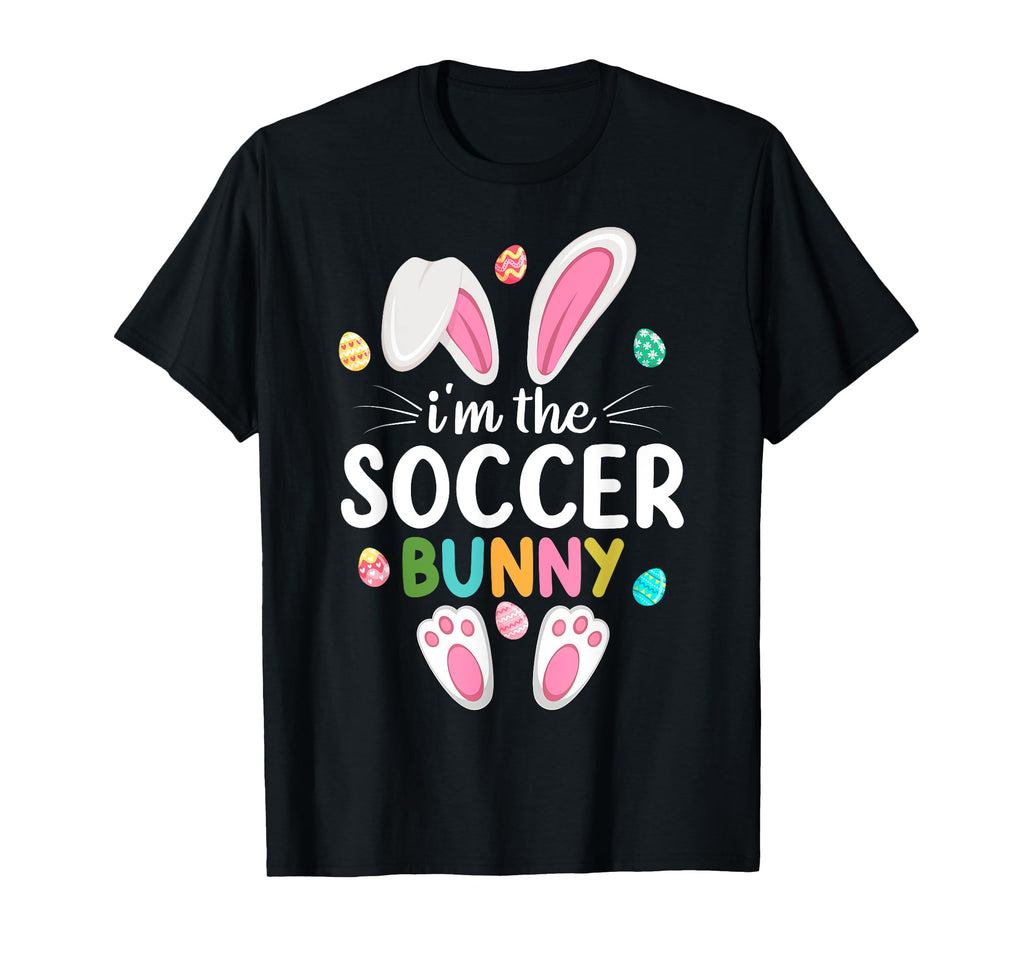 Im Soccer Bunny Matching Family Easter T-Shirt - Novelty Apparel for Adults