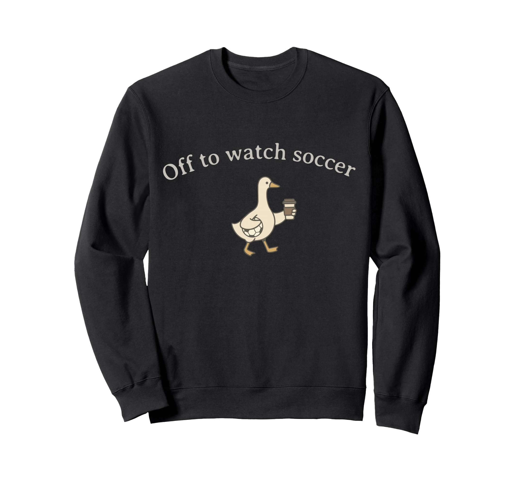 Funny Silly Goose Off To Sweatshirt - Casual Everyday Wear for Adults
