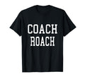 Coach Roach Custom Football Soccer T-Shirt - Unique Graphic Men Women