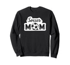 Soccer Sports Funny Soccer Mom Sweatshirt - Aesthetic Graphic for Adults