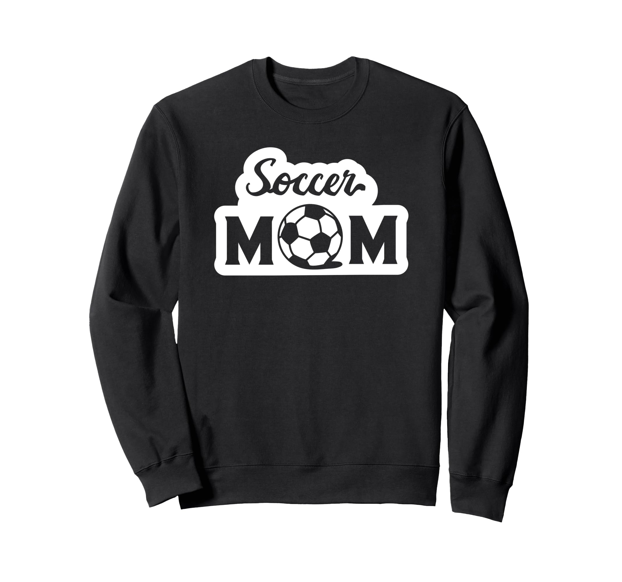 Soccer Sports Funny Soccer Mom Sweatshirt - Aesthetic Graphic for Adults