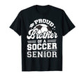 Proud Brother Soccer Senior 2024 T-Shirt - Streetwear Style Men Women
