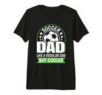 Mens Soccer Dad Like Regular Dad T-Shirt - Aesthetic Graphic for Adults