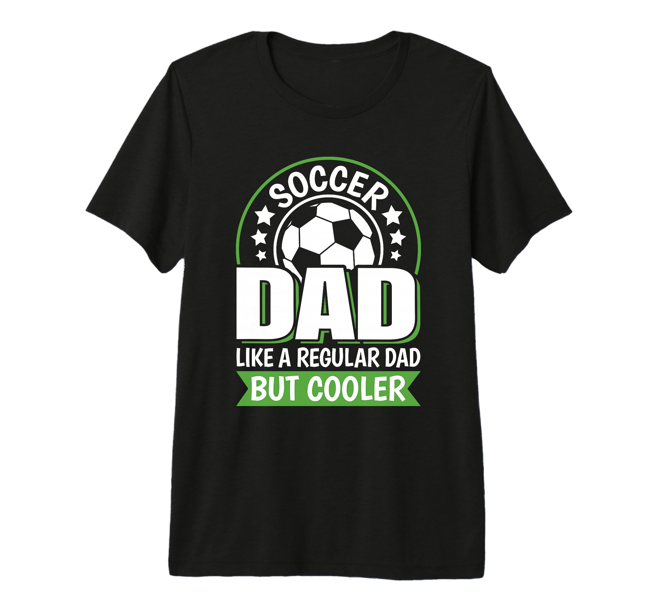 Mens Soccer Dad Like Regular Dad T-Shirt - Aesthetic Graphic for Adults