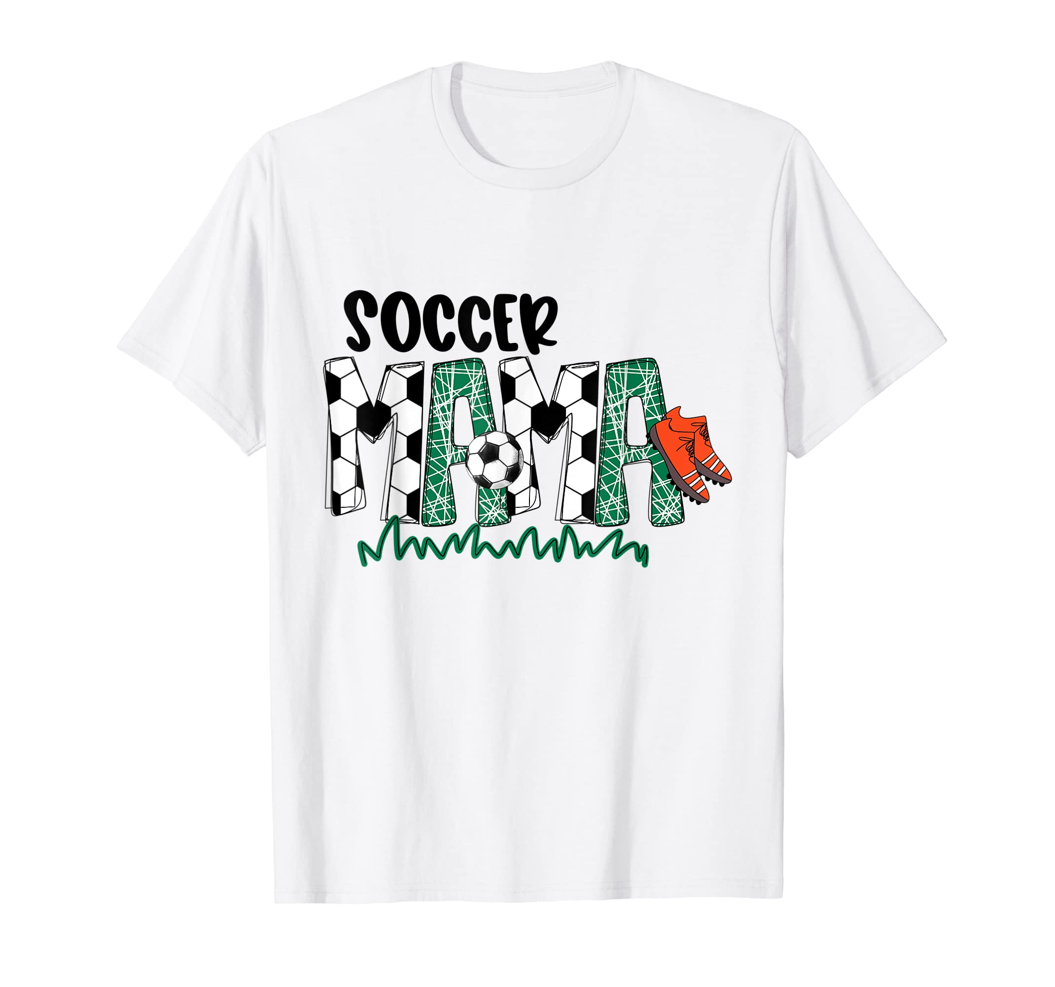 Soccer Mama Funny Mom Mother Day T-Shirt - Casual Everyday Wear Unisex