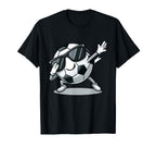 Dabbing Soccer Ball Funny Sports Player T-Shirt - Trendy Graphic Men Women